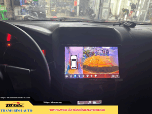 Toyota Wigo gắn màn hình Zestech E360 8 Toyota Wigo gắn màn hình Zestech E360 TB Auto