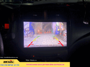 Toyota Wigo 2019 lên màn hình Zestech Z18 Thanh Bình Auto