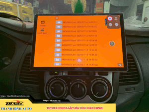 Toyota Innova lắp màn hình Oled 13inch 6 Toyota Innova lắp màn hình Oled 13inch Thanh Bình Auto