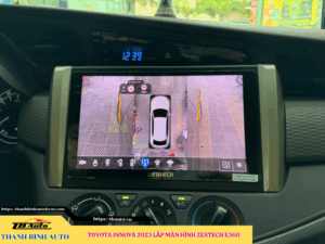 Toyota Innova 2023 lên màn hình Zestech E360 Thanh Bình Auto