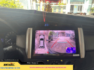 Toyota Innova 2017 gắn màn hình Zestech E360 Thanh Bình Auto