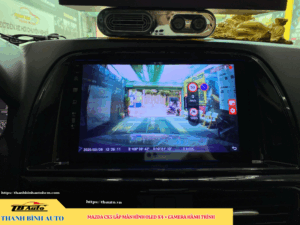 Mazda CX-5 lên màn hình Oled X4 + Camera hành trình Thanh Bình Auto