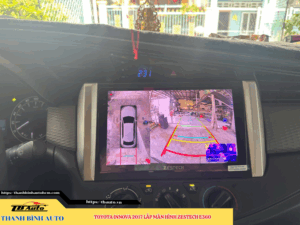Toyota Innova 2017 gắn màn hình Zestech E360 Thanh Bình Auto