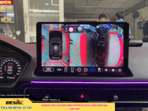 Honda Civic lắp màn hình Zestech ZX10+ Bản Giới Hạn Cam 360 6 THANH BINH AUTO 800 x 600 px 7 10