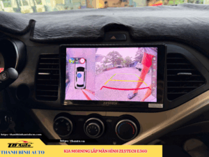 Kia Morning lên màn hình Zestech E360 7 Kia Morning lên màn hình Zestech E360 Thanh Bình Auto