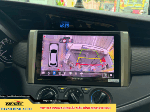 Toyota Innova 2023 lên màn hình Zestech E360 Thanh Bình Auto