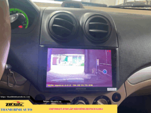 Chevrolet Aveo gắn màn hình Zestech S100J 7 Chevrolet Aveo gắn màn hình Zestech S100J Thanh Bình Auto