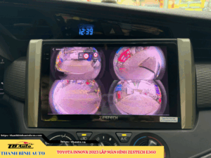 Toyota Innova 2023 lên màn hình Zestech E360 Thanh Bình Auto