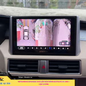Mitsubishi Xpander 2019 gắn màn hình Zestech Z18 360 + Gập gương Thanh Bình Auto