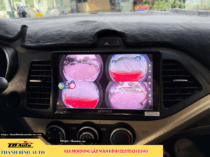Kia Morning lên màn hình Zestech E360 8 Kia Morning lên màn hình Zestech E360 Thanh Bình Auto
