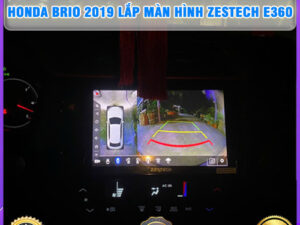 Honda Brio 2019 lên màn hình Zestech E360 Thanh Bình Auto