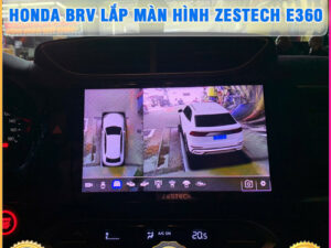 Honda BRV lên màn hình Zestech E360 Thanh Bình Auto