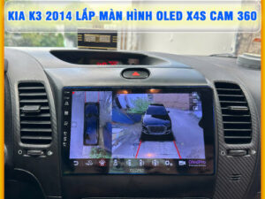 Kia K3 2014 lên màn hình Oled X4S Cam 360 Thanh Bình Auto
