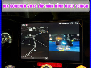 Kia Sorento 2018 gắn màn hình Oled 13inch Thanh Bình Auto