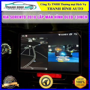 Kia Sorento 2018 gắn màn hình Oled 13inch Thanh Bình Auto