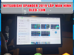 Mitsubishi Xpander 2019 gắn màn hình Oled 13inch Thanh Bình Auto