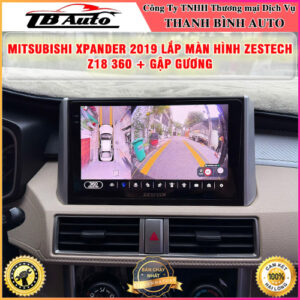 Mitsubishi Xpander 2019 gắn màn hình Zestech Z18 360 + Gập gương Thanh Bình Auto