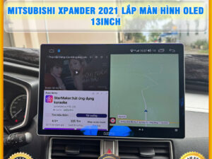 Mitsubishi Xpander 2021 lên màn hình Oled 13inch Thanh Bình Auto