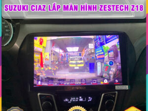 Suzuki Ciaz lên màn hình Zestech Z18 Thanh Bình Auto
