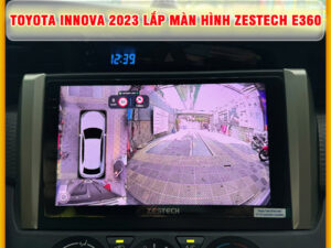 Toyota Innova 2023 lên màn hình Zestech E360 Thanh Bình Auto