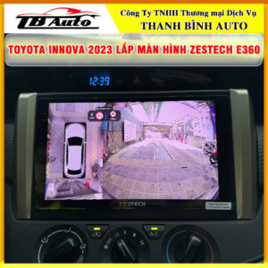 Toyota Innova 2023 lên màn hình Zestech E360 Thanh Bình Auto