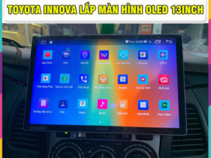 Toyota Innova lắp màn hình Oled 13inch Thanh Bình Auto