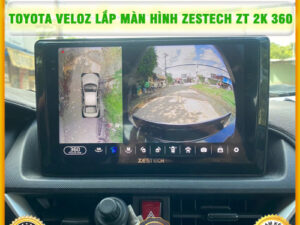 Toyota Veloz lên màn hình Zestech ZT 2K 360 Thanh Bình Auto