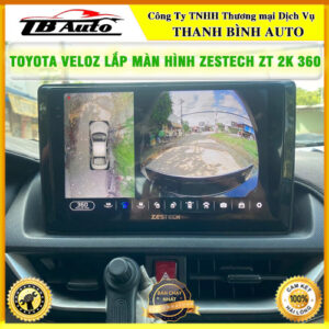Toyota Veloz lên màn hình Zestech ZT 2K 360 Thanh Bình Auto