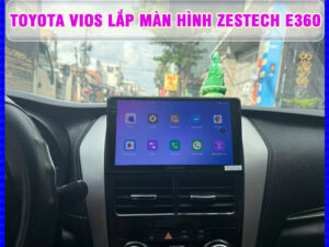 Toyota Vios gắn màn hình Zestech E360 Thanh Bình Auto