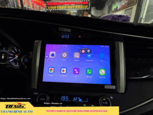 Toyota Innova 2022 gắn màn hình Zestech E360 Thanh Bình Auto