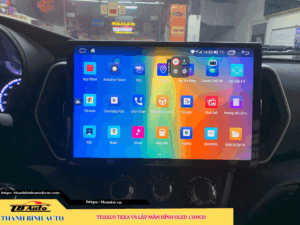Teraco Tera V8 gắn màn hình Oled 13 inch Cam 360 2 Teraco Tera V8 gắn màn hình Oled 13 inch Cam 360 TB Auto