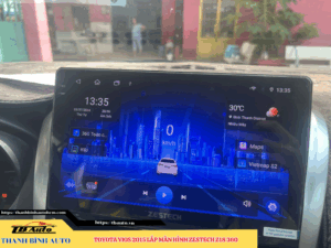 Toyota Vios 2015 lên màn hình Zestech Z18 360 Thanh Bình Auto