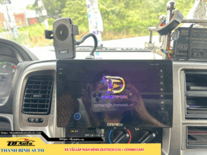 Xe tải lắp màn hình Zestech Z18 + Combo Cam Thanh Bình Auto