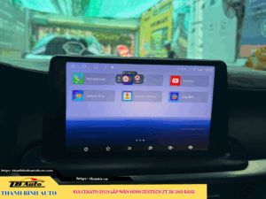 Kia Cerato 2019 lên màn hình Zestech ZT 2K 360 Base Thanh Bình Auto