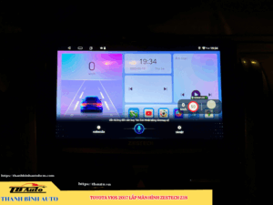 Toyota Vios 2017 gắn màn hình Zestech Z18 2 Toyota Vios 2017 gắn màn hình Zestech Z18 Thanh Bình Auto