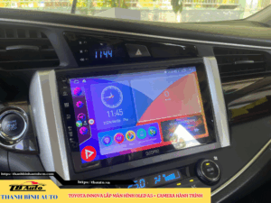 Toyota Innova lắp màn hình Oled A5 + Camera hành trình 1 Toyota Innova lắp màn hình Oled A5 + Camera hành trình Thanh Bình Auto