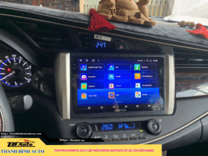 Toyota Innova 2017 gắn màn hình Zestech ZT 2K 360 Bản Base Thanh Bình Auto