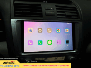 Toyota Camry 2011 lên màn hình Zestech Z18 + Combo Cam 2 Toyota Camry 2011 lên màn hình Zestech Z18 + Combo Cam Thanh Bình Auto