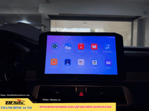 Mitsubishi Xpander 2024 gắn màn hình Zestech E360 Thanh Bình Auto