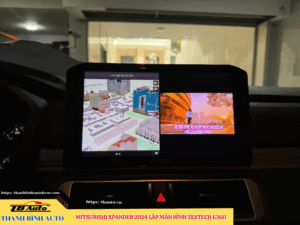 Mitsubishi Xpander 2024 gắn màn hình Zestech E360 Thanh Bình Auto