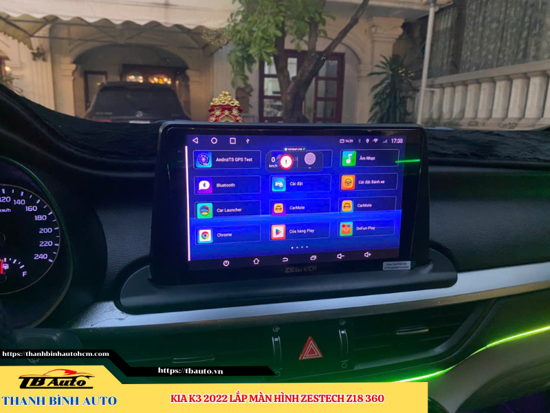 Kia K3 2022 lên màn hình Zestech Z18 360 Thanh Bình Auto