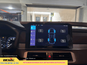 Mitsubishi Xpander 2024 gắn màn hình Zestech E360 Thanh Bình Auto