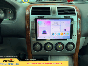 Kia Carnival 2008 lên màn hình Zestech Z18 Thanh Bình Auto