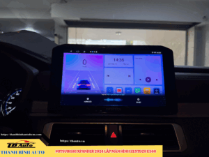 Mitsubishi Xpander 2024 gắn màn hình Zestech E360 Thanh Bình Auto