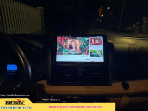 Toyota Vios 2017 gắn màn hình Zestech Z18 3 Toyota Vios 2017 gắn màn hình Zestech Z18 Thanh Bình Auto