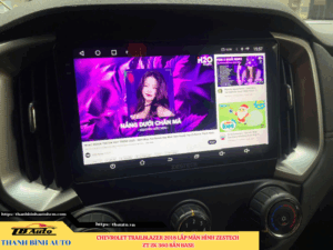 Chevrolet Trailblazer 2018 lên màn hình Zestech ZT 2K 360 bản Base Thanh Bình Auto