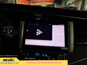 Toyota Innova 2022 gắn màn hình Zestech E360 Thanh Bình Auto