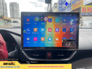 Toyota Veloz 2024 lên màn hình Oled 13 inch Thanh Bình Auto