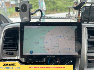 Xe tải lắp màn hình Zestech Z18 + Combo Cam Thanh Bình Auto