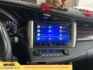Toyota Innova 2017 gắn màn hình Zestech ZT 2K 360 Bản Base Thanh Bình Auto